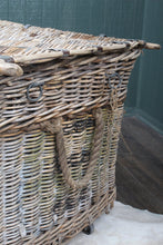 Load image into Gallery viewer, English Wool Mill Basket c.1920