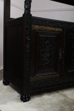 Load image into Gallery viewer, Exceptional Handcarved Server c.1890