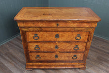 Load image into Gallery viewer, Fabulous French Burl Elm Commode c.1780-1800