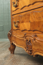 Load image into Gallery viewer, Fabulous French Marble Topped Walnut Chest c.1880