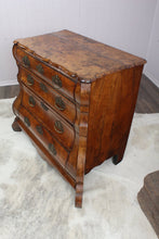 Load image into Gallery viewer, French Burl Walnut 18th Century Bombe Chest