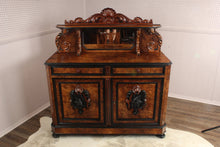 Load image into Gallery viewer, French Burl Walnut Hunt Board c.1880
