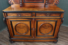 Load image into Gallery viewer, French Burl Walnut Sideboard c.1880