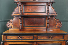 Load image into Gallery viewer, French Burl Walnut Sideboard c.1880