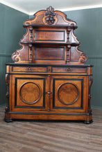 Load image into Gallery viewer, French Burl Walnut Sideboard c.1880