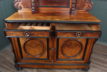 Load image into Gallery viewer, French Burl Walnut Sideboard c.1880