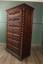 Load image into Gallery viewer, French Carved Chest c.1890