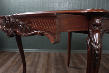 Load image into Gallery viewer, French Carved Mahogany Table c.1890
