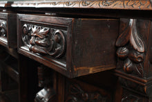 Load image into Gallery viewer, French Carved Oak Sideboard c.1880