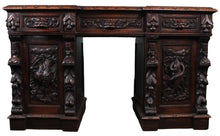 Load image into Gallery viewer, French Carved Oak Sideboard c.1880