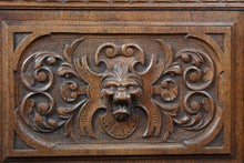 Load image into Gallery viewer, French Carved Oak Sideboard c.1900