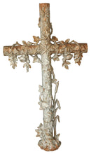 Load image into Gallery viewer, French Cast Iron Cross c 1850