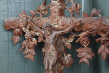 Load image into Gallery viewer, French Cast Iron Cross c.1850