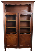 Load image into Gallery viewer, French Cherry Bookcase c.1920