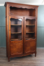 Load image into Gallery viewer, French Cherry Bookcase c.1920