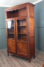 Load image into Gallery viewer, French Cherry Bookcase c.1920
