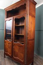 Load image into Gallery viewer, French Cherry Bookcase c.1920