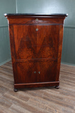 Load image into Gallery viewer, French Flame Mahogany Louis Philippe Secretaire c.1840