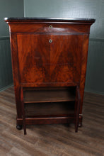 Load image into Gallery viewer, French Flame Mahogany Louis Philippe Secretaire c.1840