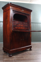 Load image into Gallery viewer, French Flame Mahogany Louis Philippe Secretaire c.1840