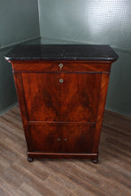 Load image into Gallery viewer, French Flame Mahogany Louis Philippe Secretaire c.1840