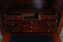 Load image into Gallery viewer, French Flame Mahogany Louis Philippe Secretaire c.1840