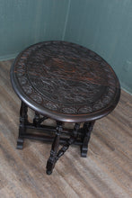 Load image into Gallery viewer, French Handcarved Dropleaf Table c.1900