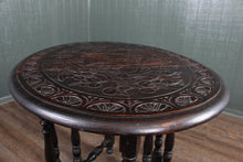 Load image into Gallery viewer, French Handcarved Dropleaf Table c.1900