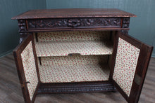 Load image into Gallery viewer, French Handcarved Oak Cabinet c.1890