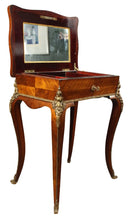 Load image into Gallery viewer, French Louis XV Style Parquetry Dressing Table c.1870–1900
