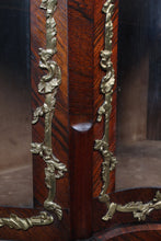 Load image into Gallery viewer, French Marble Top Display with Intricate Brass Ormolu c.1900