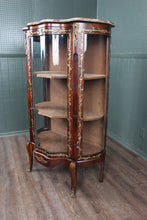 Load image into Gallery viewer, French Marble Top Display with Intricate Brass Ormolu c.1900