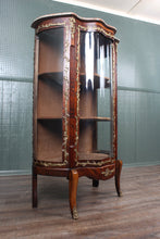 Load image into Gallery viewer, French Marble Top Display with Intricate Brass Ormolu c.1900