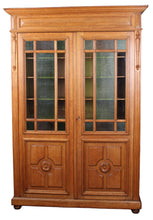 Load image into Gallery viewer, French Oak Bookcase c.1880