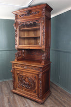 Load image into Gallery viewer, French Oak Cabinet c.1880