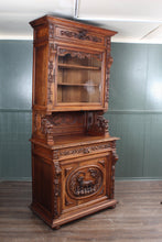 Load image into Gallery viewer, French Oak Cabinet c.1880