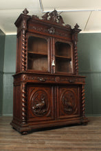 Load image into Gallery viewer, French Oak Cabinet c.1890