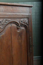 Load image into Gallery viewer, French Oak Corner Cabinet c.1850