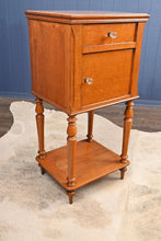 Load image into Gallery viewer, French Oak Marble Top Chevet c.1890 - The Barn Antiques