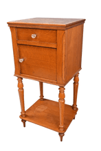 Load image into Gallery viewer, French Oak Marble Top Chevet c.1890 - The Barn Antiques