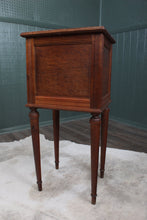 Load image into Gallery viewer, French Oak Marble Top Chevet c.1890