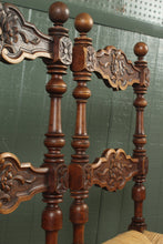 Load image into Gallery viewer, French Oak Rush Bottom Chairs c.1900 set of 6