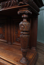 Load image into Gallery viewer, French Renaissance Revival Walnut Cabinet c.1880