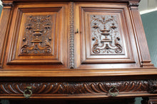 Load image into Gallery viewer, French Renaissance Revival Walnut Cabinet c.1880