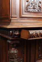 Load image into Gallery viewer, French Renaissance Revival Walnut Cabinet c.1880