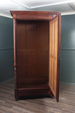 Load image into Gallery viewer, French Walnut Armoire with Beveled Mirror circa 1890