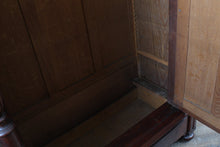 Load image into Gallery viewer, French Walnut Armoire with Beveled Mirror circa 1890