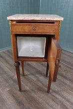 Load image into Gallery viewer, French Walnut Chevet c.1890