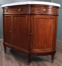 Load image into Gallery viewer, French Walnut Credenza with Marble Top