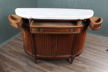 Load image into Gallery viewer, French Walnut Credenza with Marble Top